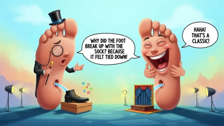 feet jokes