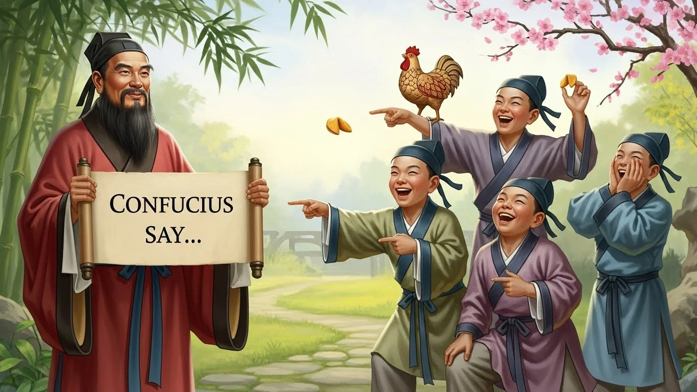 funny Confucius jokes for everyday wisdom