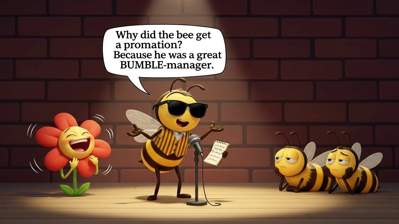 funny bee jokes that make everyone laugh