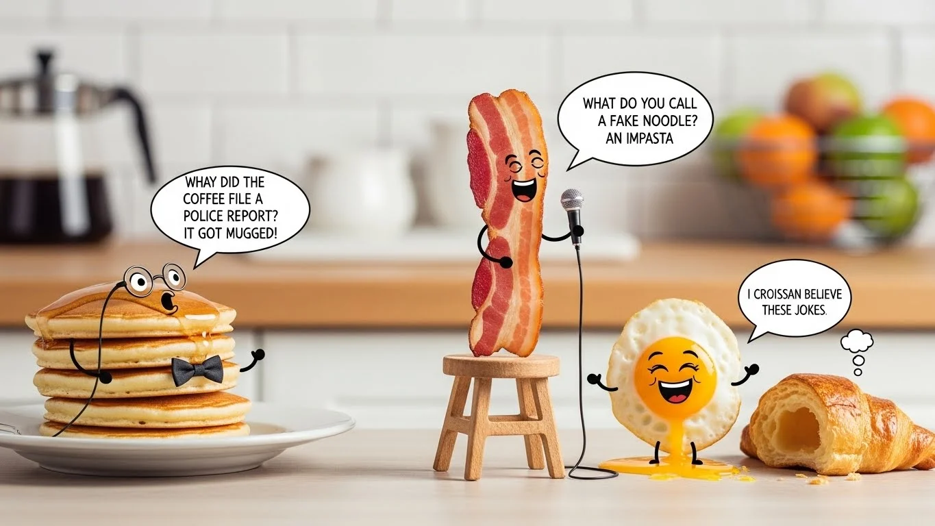 funny breakfast jokes everyone relates to