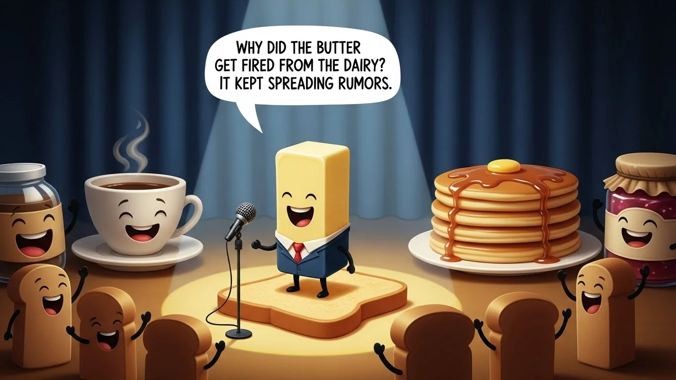 funny butter jokes for everyday laughs