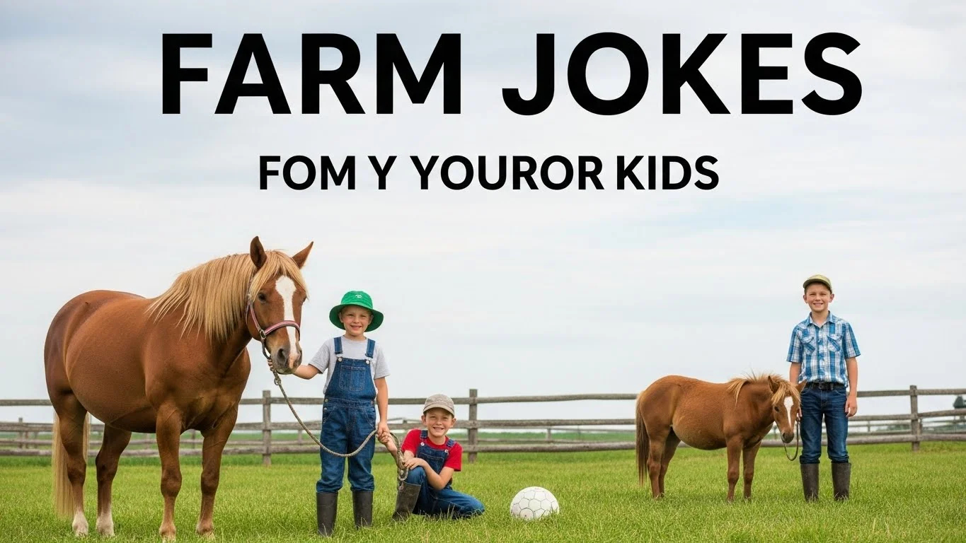 funny farm jokes for kids