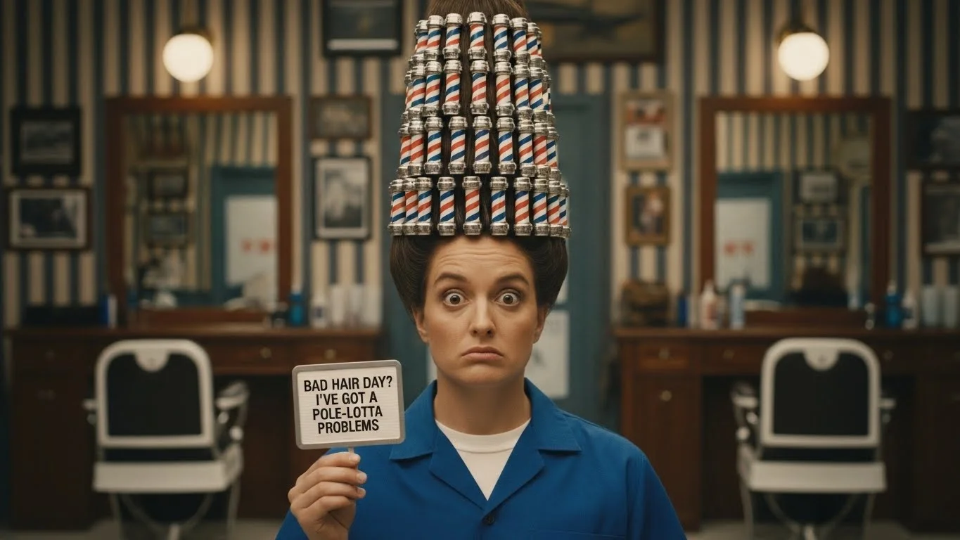 funny hair jokes for bad hair days