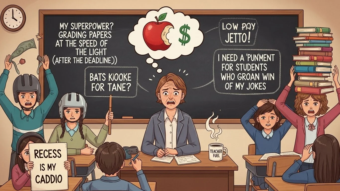 funny jokes for teachers to laugh after class