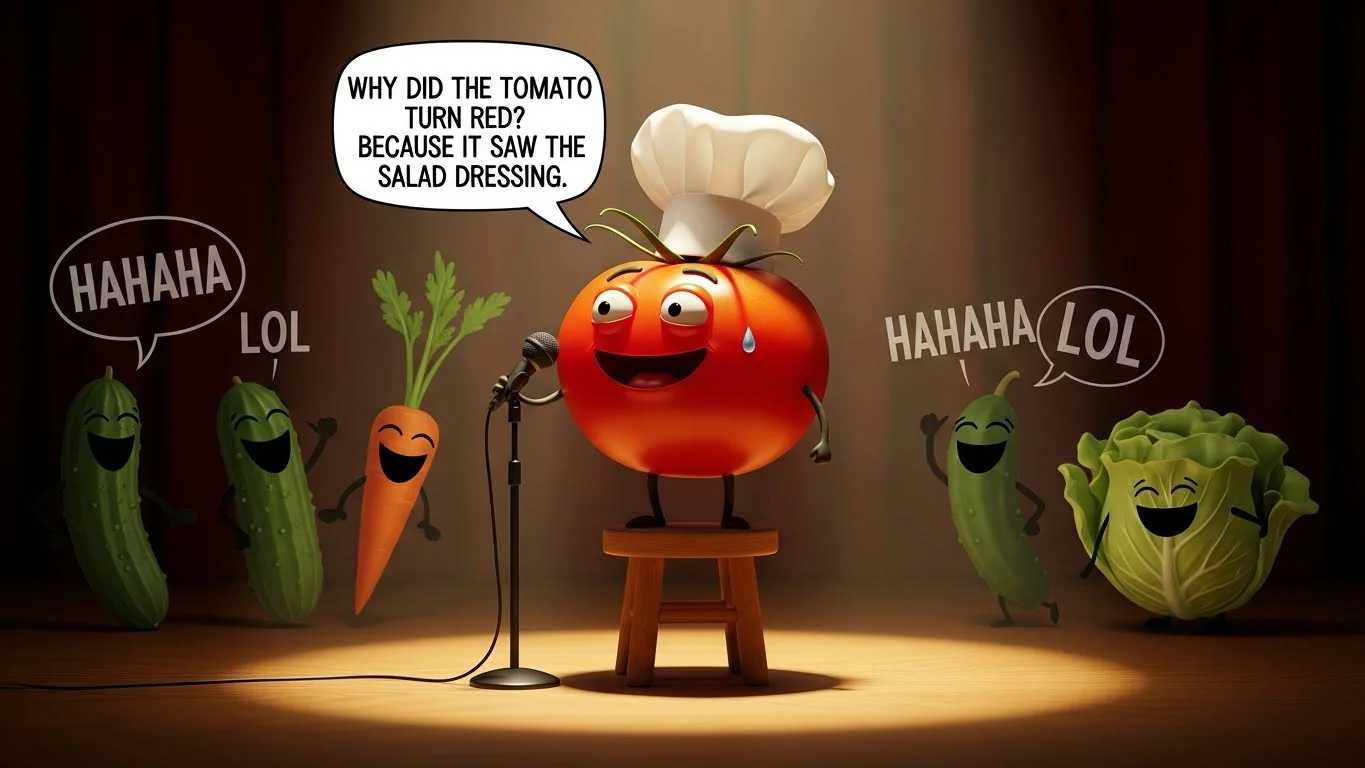 funny tomato jokes for instant laughs