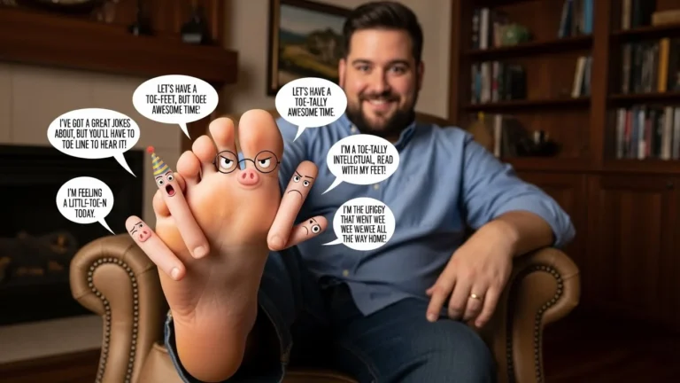 toe jokes
