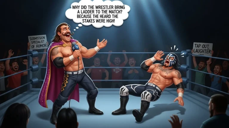 wrestling jokes