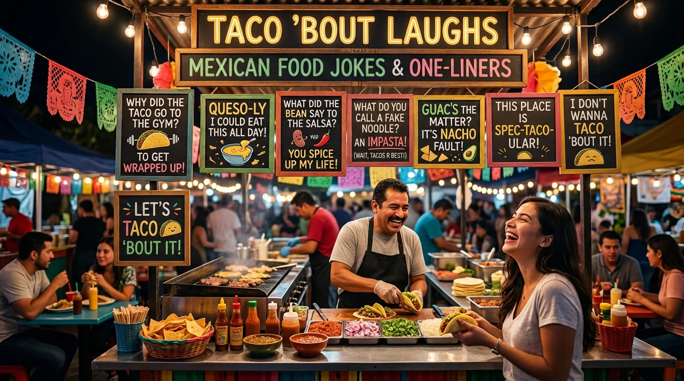 Mexican Food Jokes One Liners