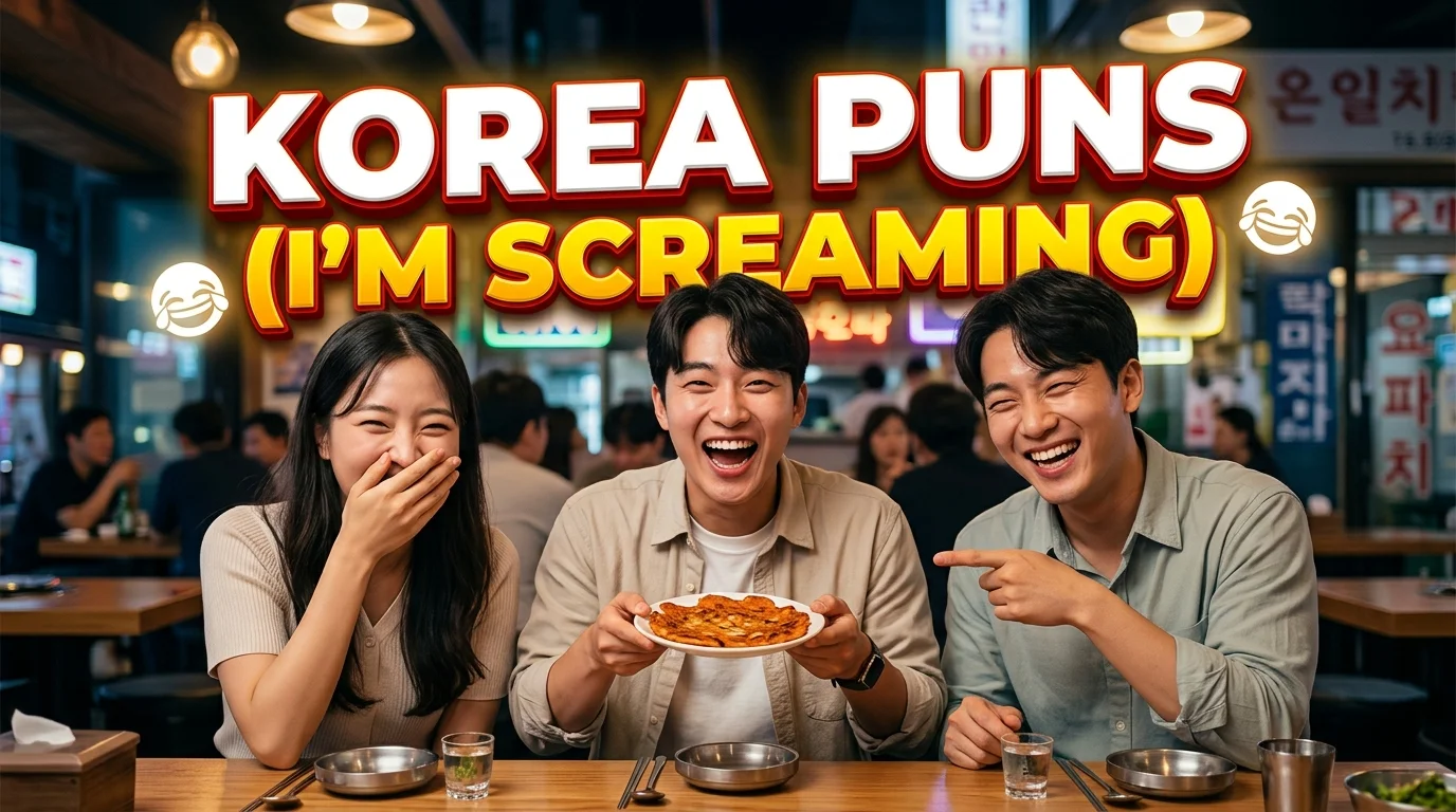 Korea Puns One Liners