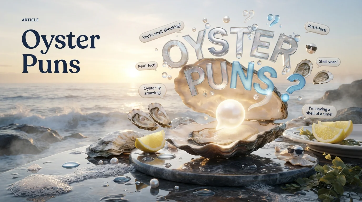 Oyster Puns One Liners