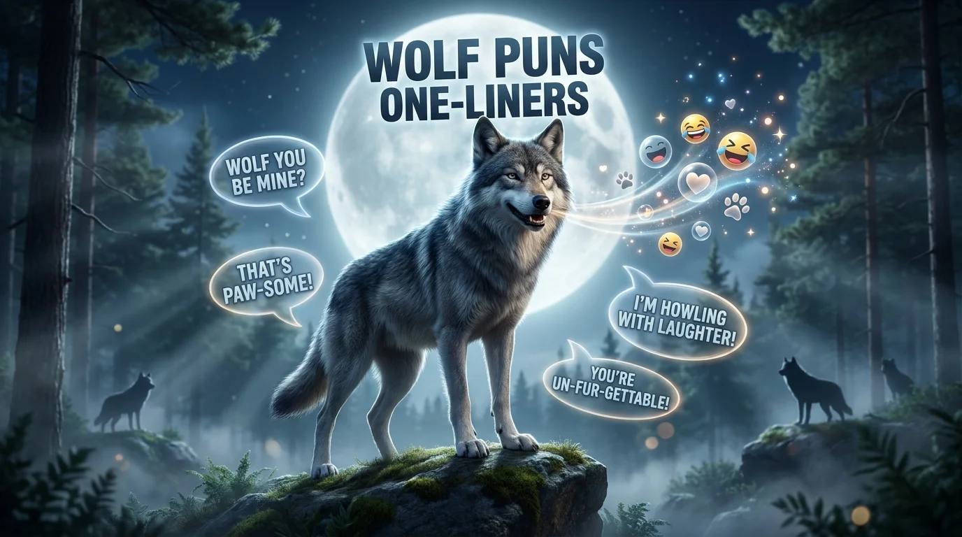 Wolf Puns One Liners